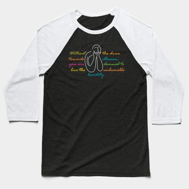 Spiritual quote about life Baseball T-Shirt by jazzworldquest